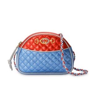 NWT! Authentic Gucci Trapuntata Camera bag. Comes with box, dust bag, cards.